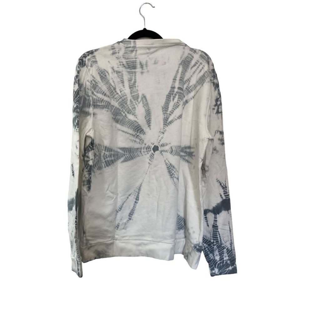 NWT ASOS White and Gray Tie Dye Women's Sweatshirt Medium - Picture 4 of 5